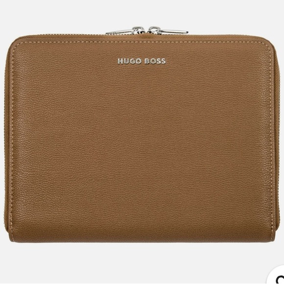 Hugo Boss Tan Leather A5 office folder - Picture 10 of 11